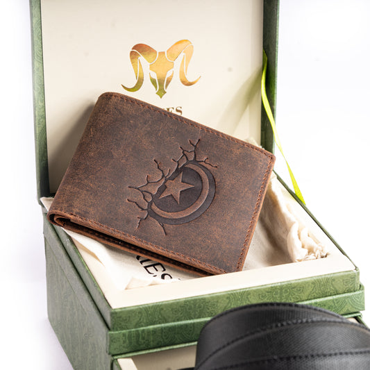 ARIES Captain America Edition Wallet & Belt Combo