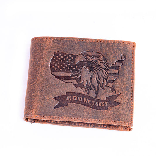 ARIES Eagle Edition Wallet & Belt Combo