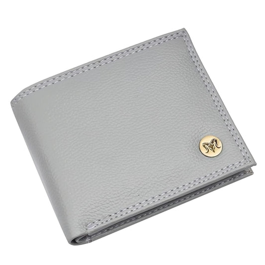 ARIES Vegan Leather Men's Wallet (Grey)