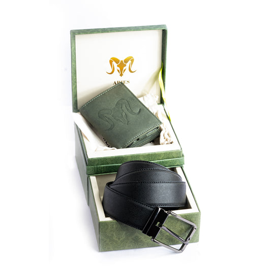 ARIES Mamba Edition Wallet & Belt Combo