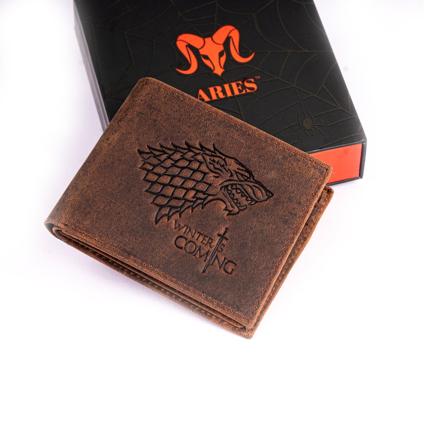 ARIES Game of Thrones Edition Men's Wallet (Tan)