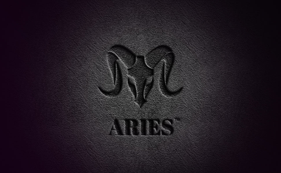 ARIES Vegan Leather Men's Wallet (Black)