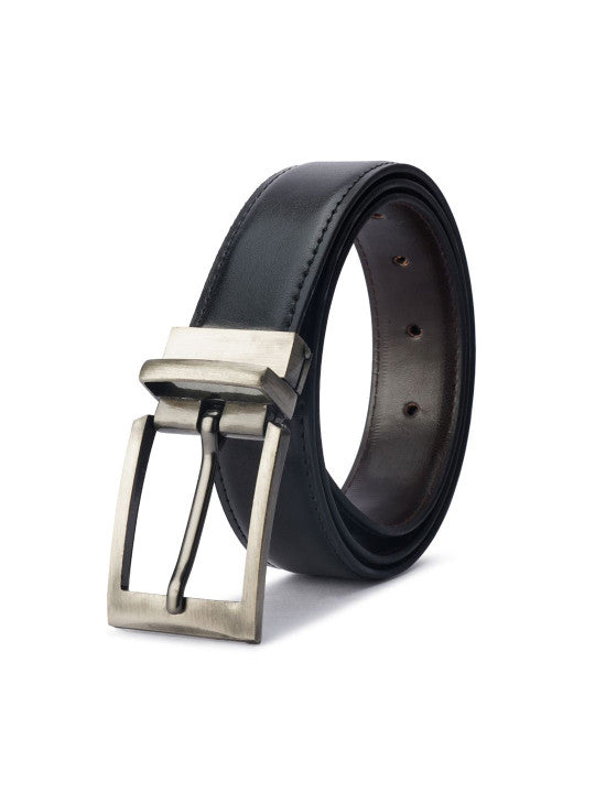ARIES Men Pack of 2 Formal Belt
