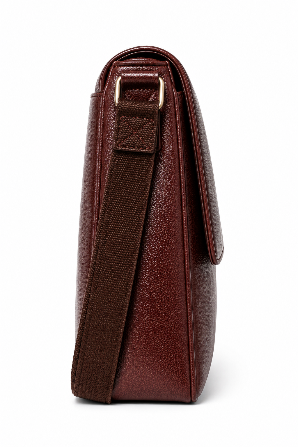 ARIES Maverick Leather Messenger Bag(Brown)