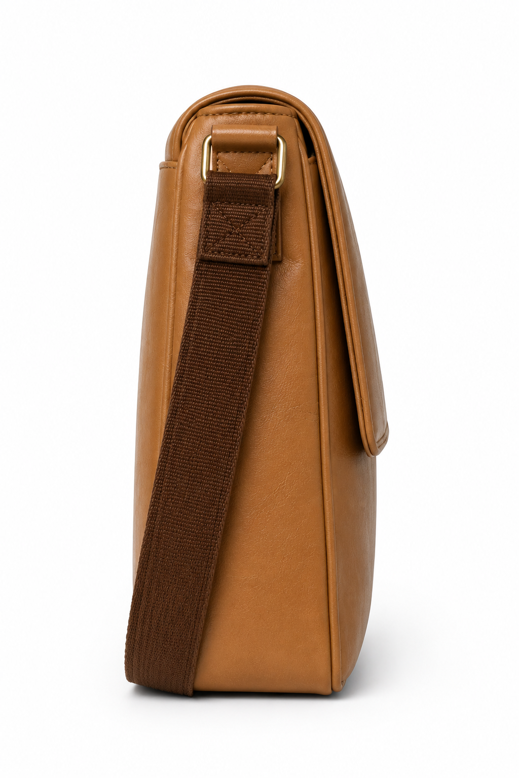 ARIES Maverick Leather Messenger Bag(Tan)