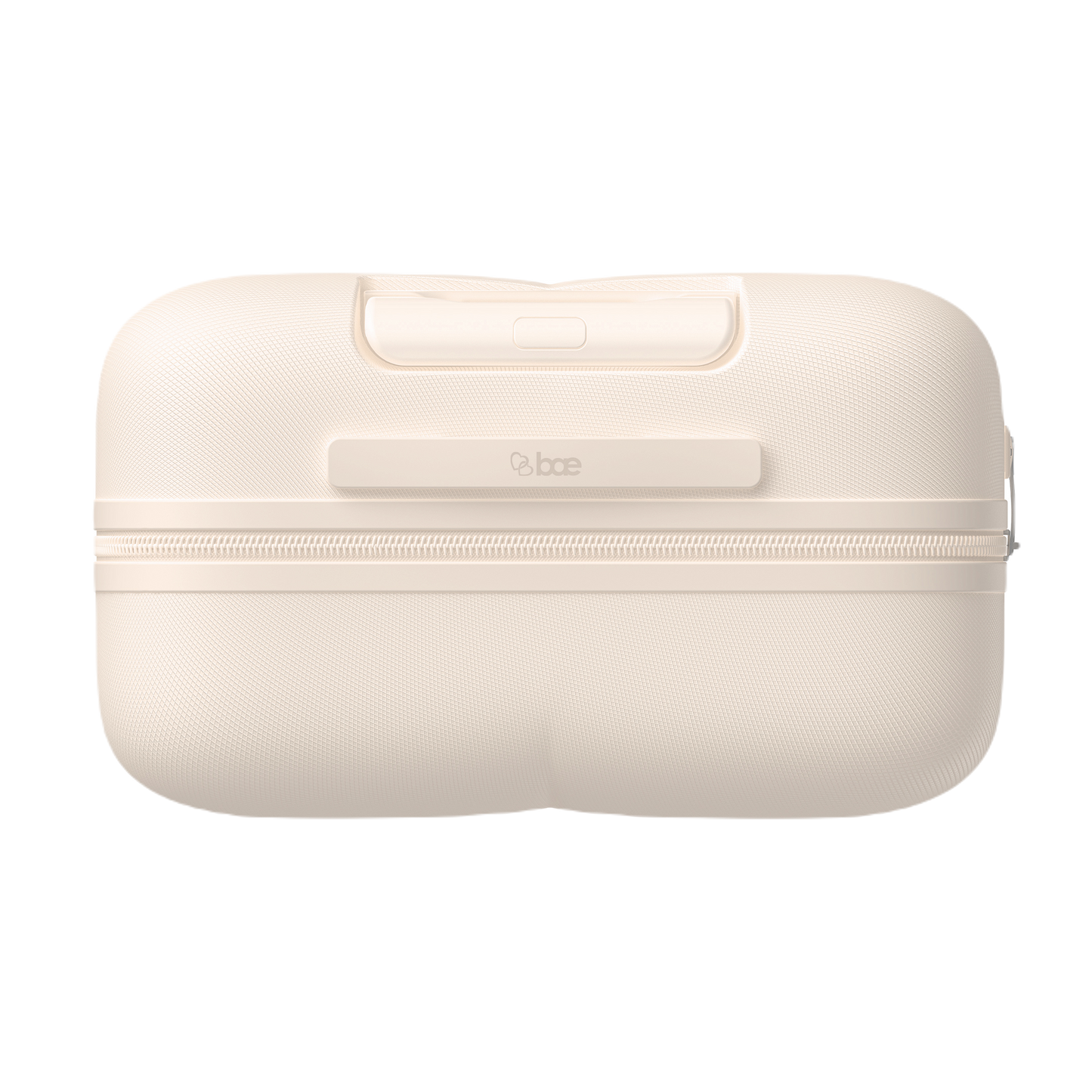 BAE x ARIES Carry-On Cabin Luggage – Beige | Lightweight Hard Shell Trolley Suitcase | 360° Spinner Wheels | TSA Lock | Cabin Size