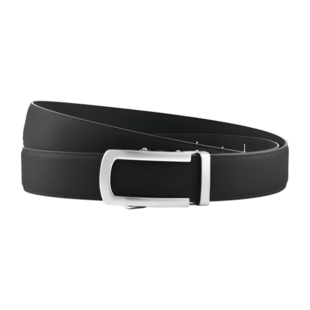 ARIES Autolock Belt for Men-Suede (Black)