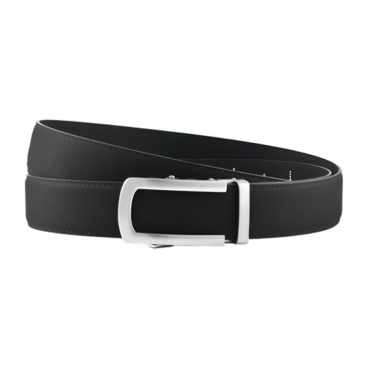 ARIES Autolock Belt for Men-Suede (Black)