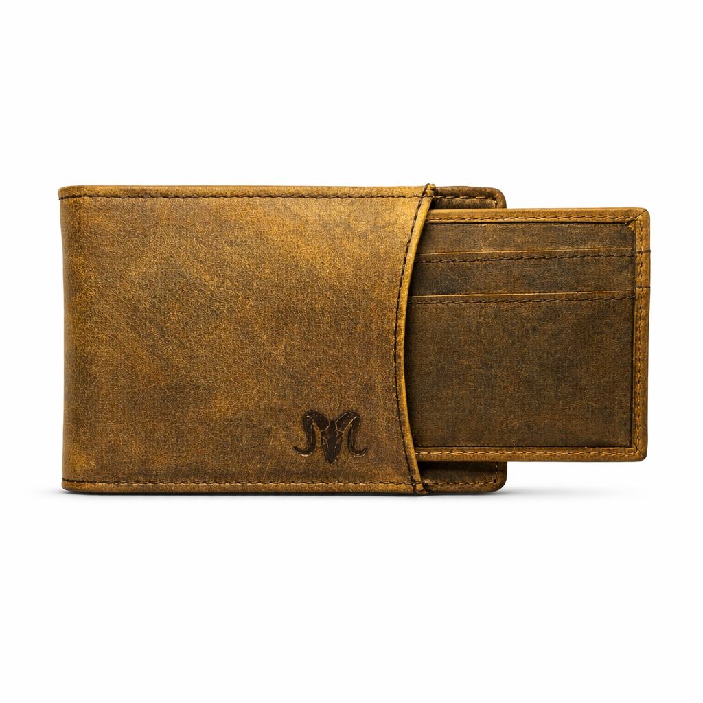 Hunter Edition Leather Combo(Tan) – Wallet, Belt & 16" Laptop Bag