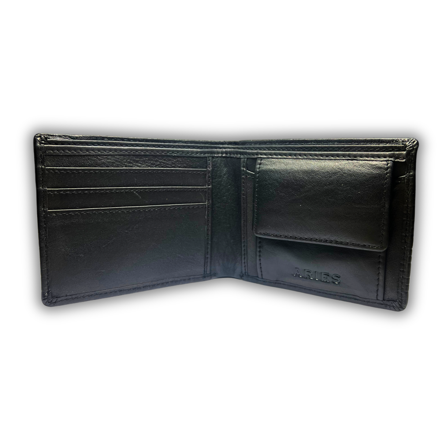 Check Edition Leather Combo(Black) – Wallet, Belt & 16" Laptop Bag