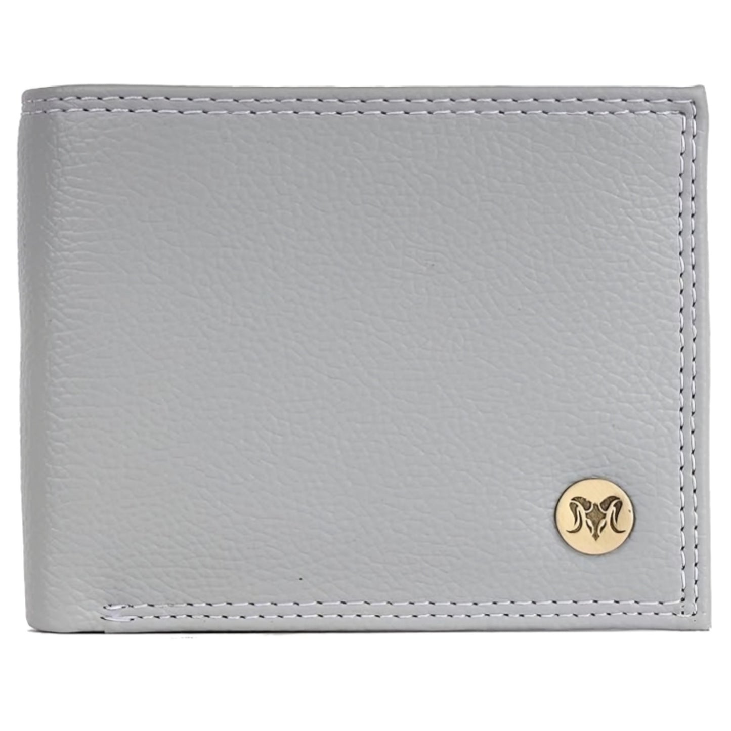 ARIES Vegan Leather Men's Wallet (Grey)