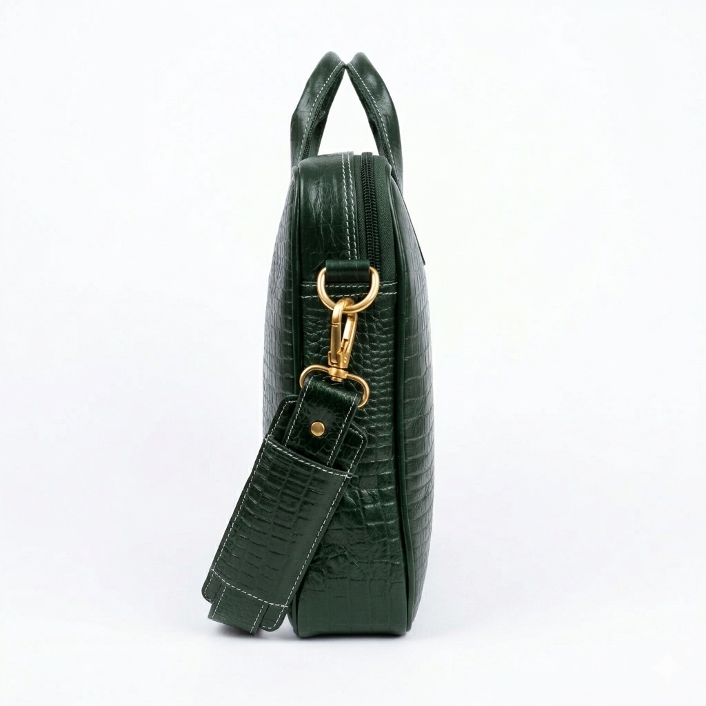 ARIES Urban Classic Laptop Bag 16"inch (Croco Green)