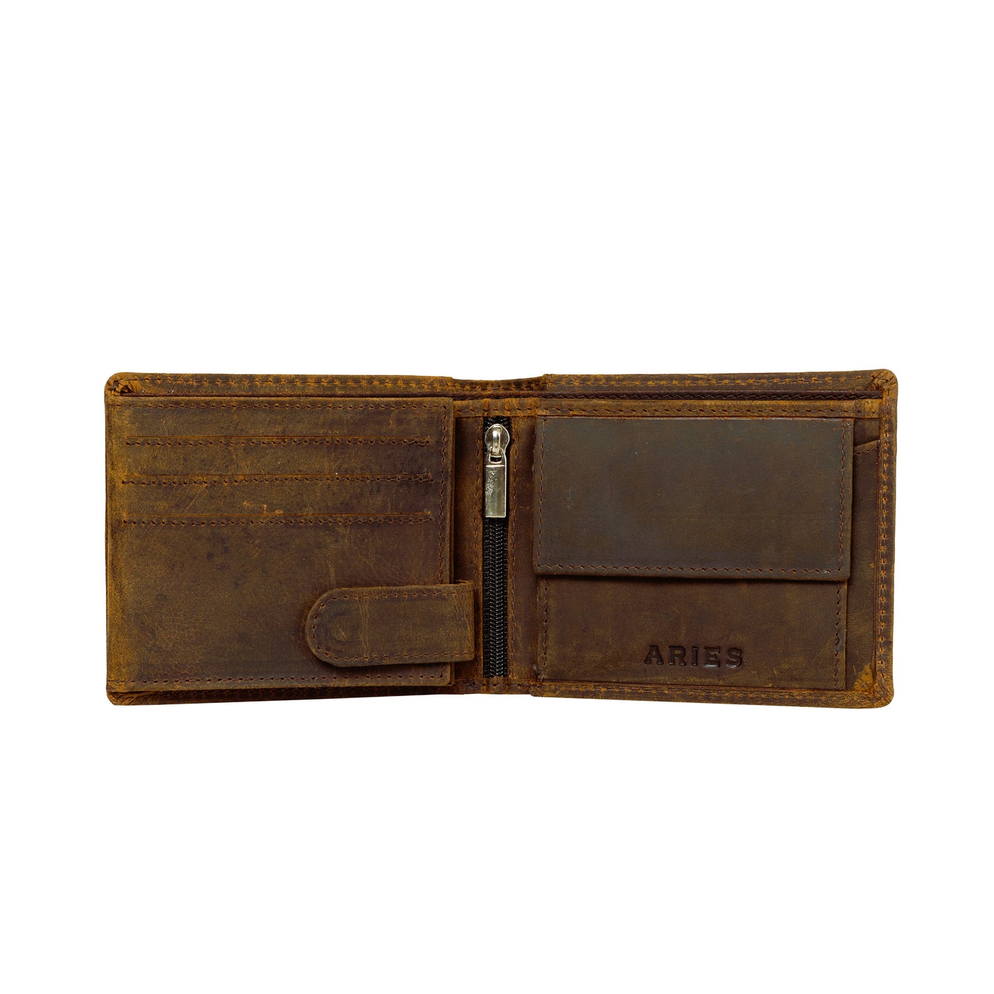 Lion Edition Leather Combo – Wallet, Belt & 14" Laptop Bag