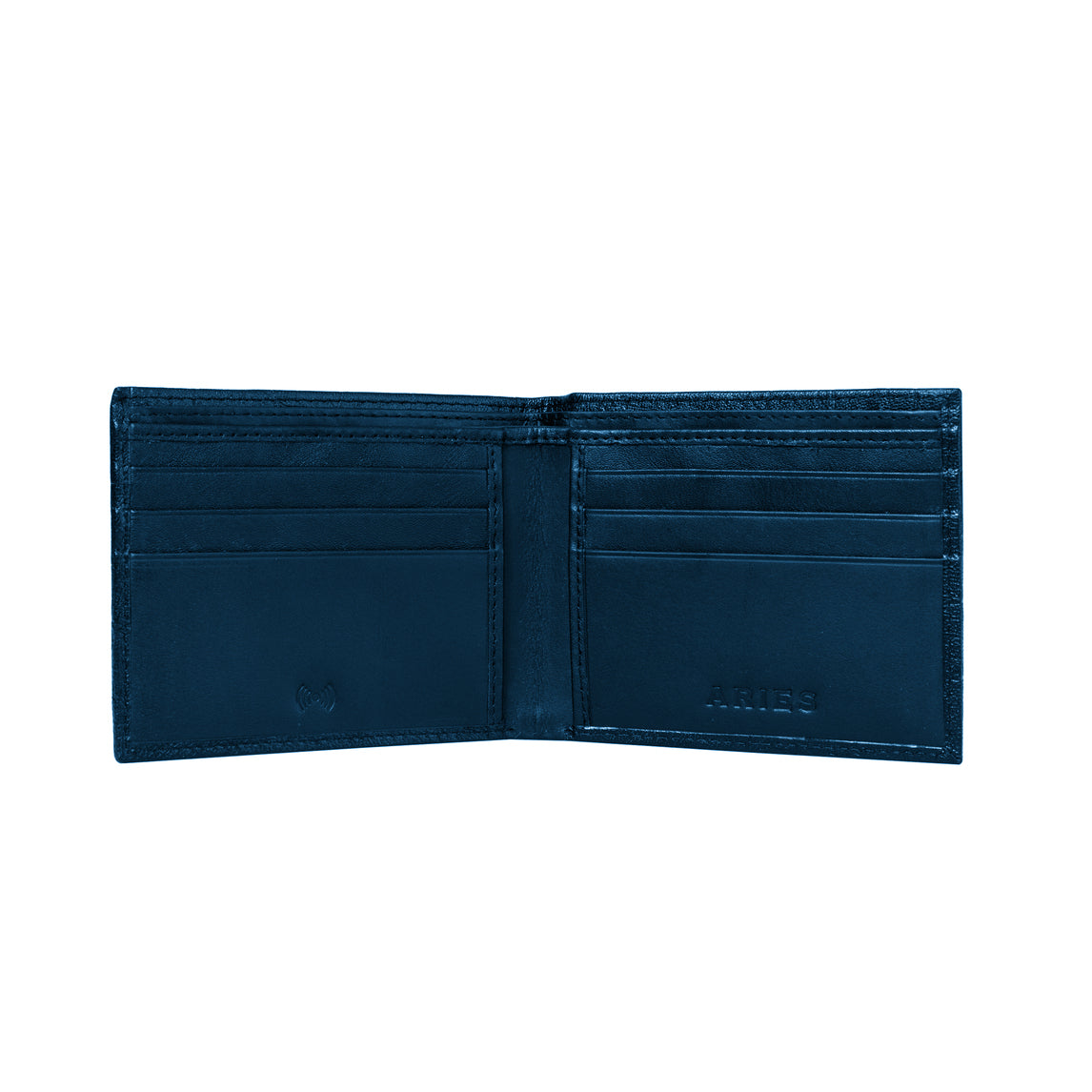 ARIES Panther Edition Men's Wallet (Blue)