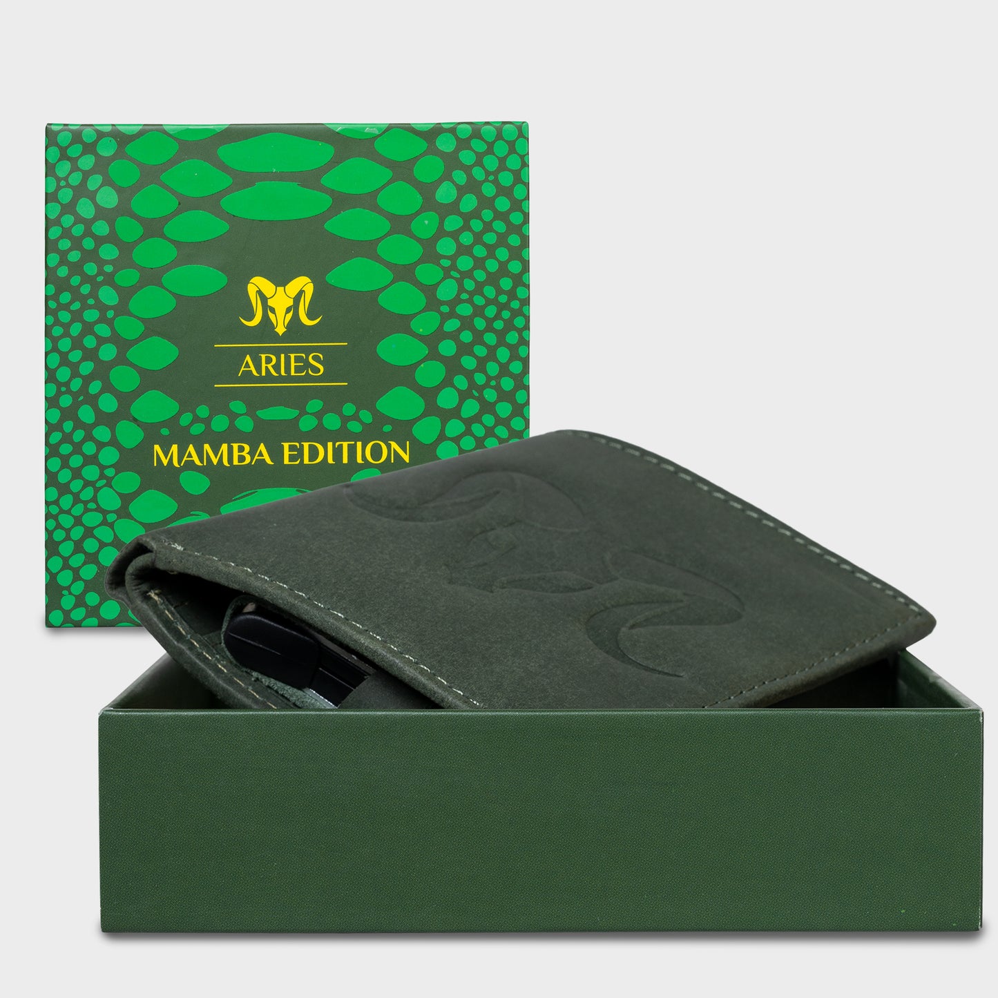 ARIES Mamba Edition Wallet for Men (Green)