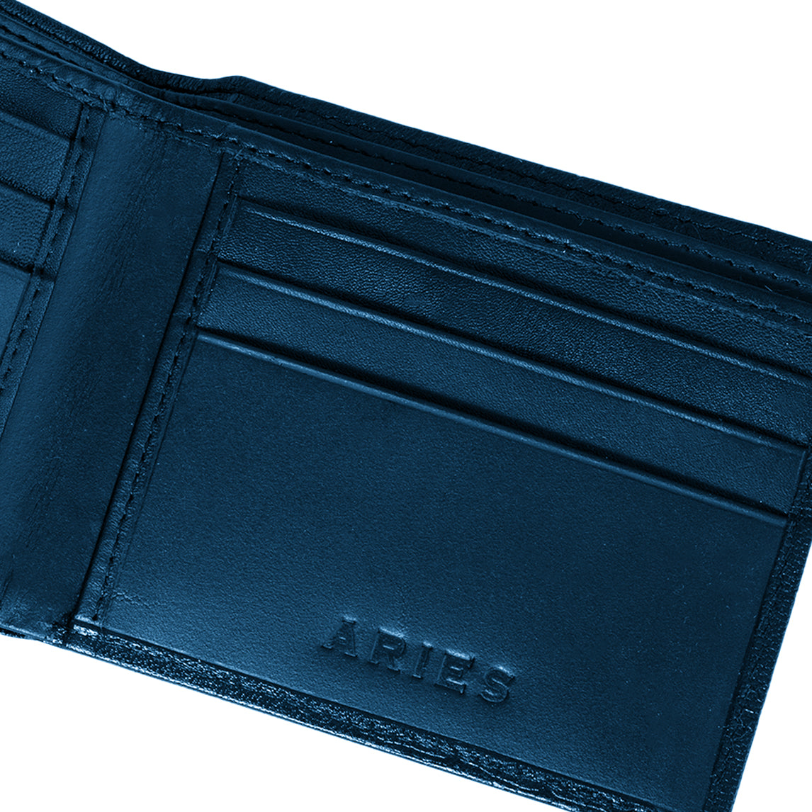 ARIES Panther Edition Men's Wallet (Blue)