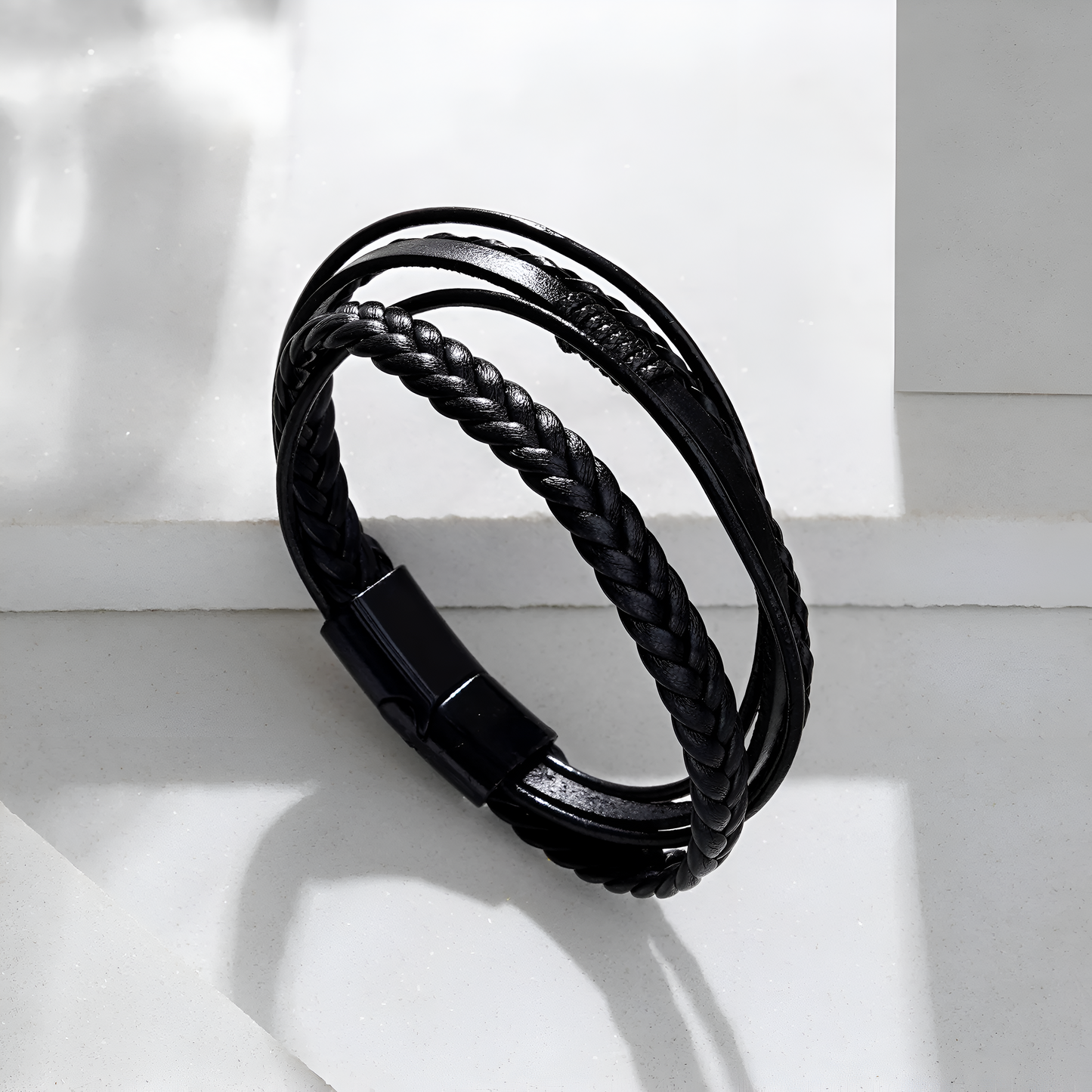 ARIES TangleBand Magnetic Bracelet (Black)