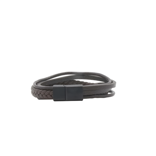 ARIES TangleBand Magnetic Bracelet (Brown)