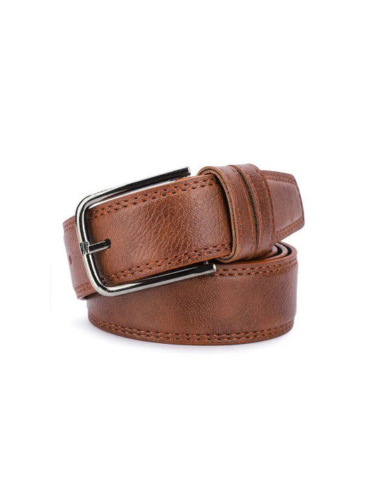 ARIES Genuine Leather Belt Combo for Men (Pack of 3) | Black, Dark Brown & Tan Leather Belts | Premium Formal & Casual Wear | Classic Pin Buckle Belts